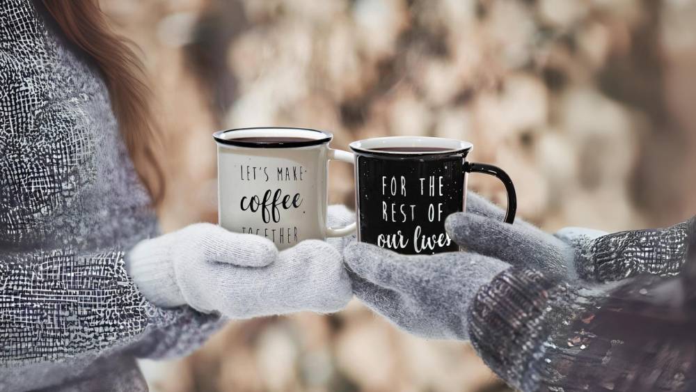 Matching Coffee Mugs microwave and dishwasher safe