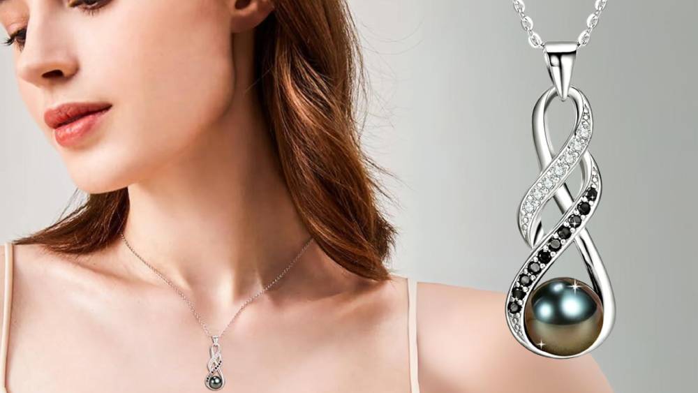 17th Anniversary sterling and gold plated Necklace