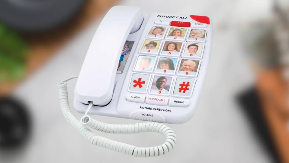 Picture Speakerphone for easy calling