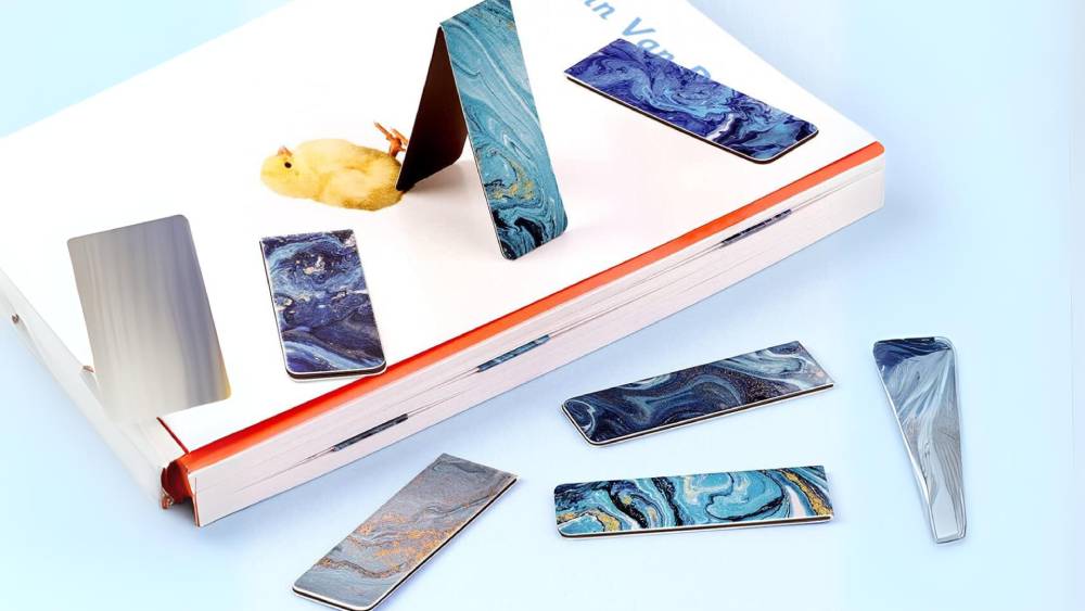 Slim Magnetic Bookmarks comes in 12 styles