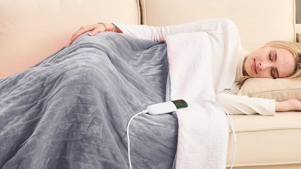 Heated blanket for winter time