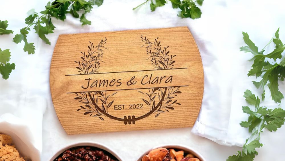 Engraved Wooden Cutting Board