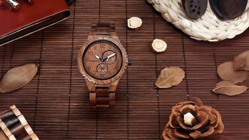 Wooden personalized watch