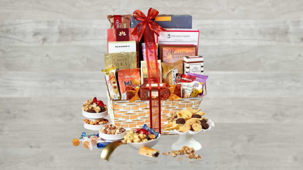 Basket of Sweet Treats for Sweet Tooth