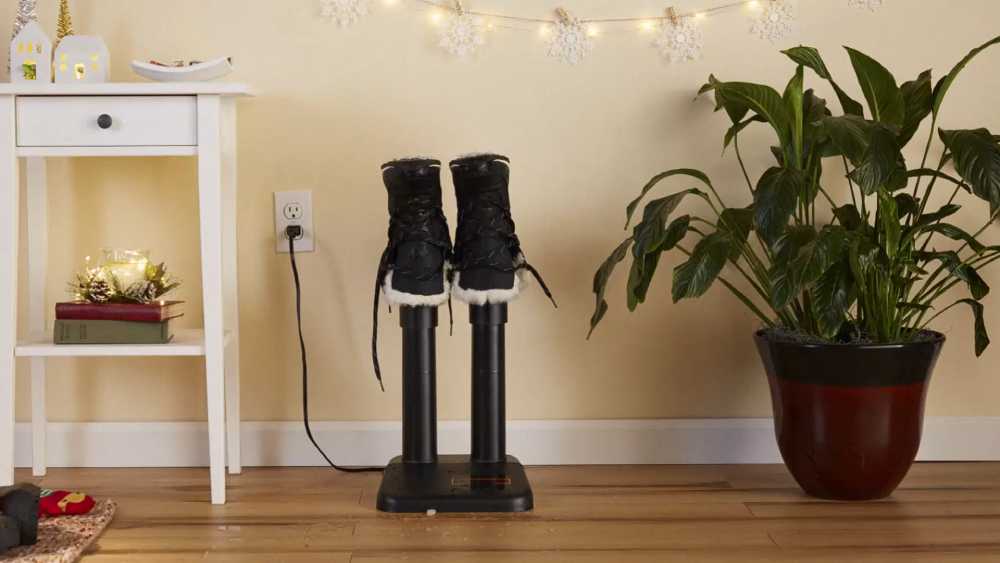 Electric Shoe and Boot Dryer with Glove DryPorts