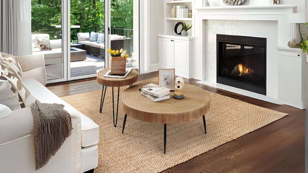 Coffee Table Set made with pinewood board