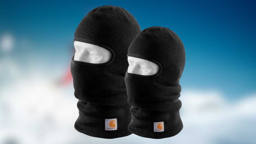 Beardski Ski Mask With Beard and Fleece Neck