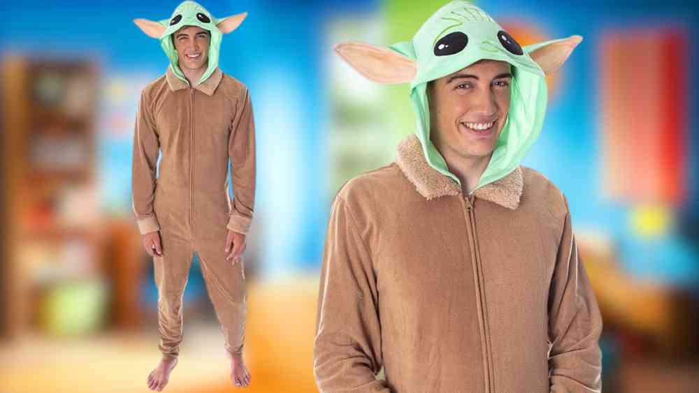 Baby Yoda Pajama Onesie for men