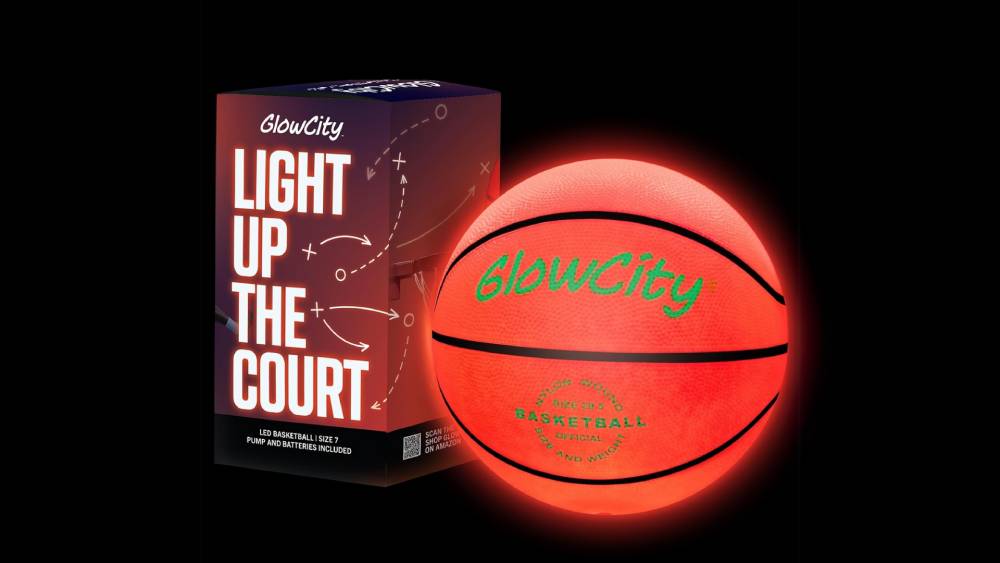 Glow in the Dark Basketball Valentine’s Day Gifts for Teens