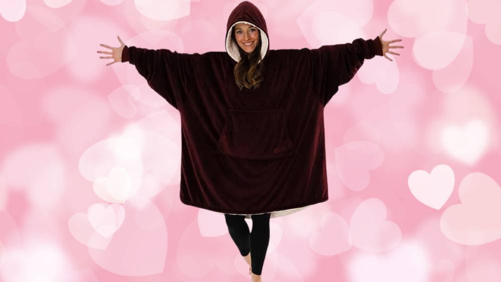 Comfy Oversized Wearable Blanket Valentine’s Day Gifts for Teens