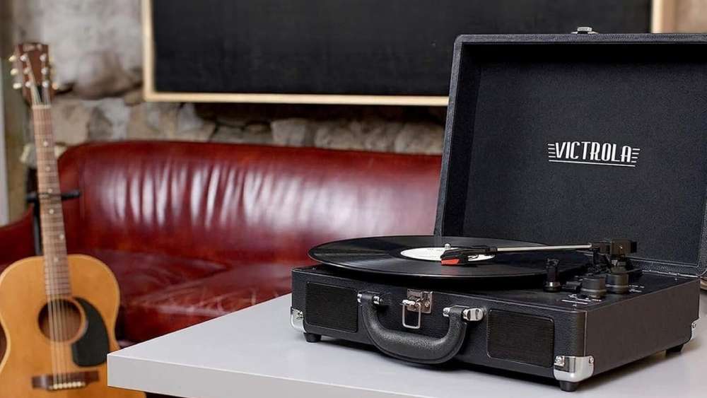 3 Speed Suitcase Record Player