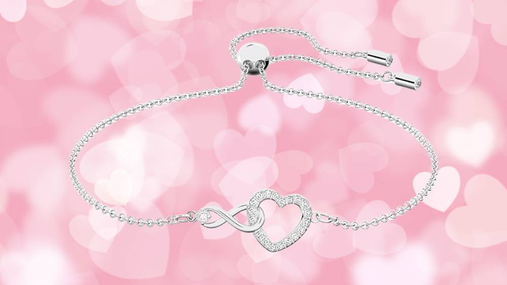 Swarovski Infinity Heart Necklace Valentine’s Day Gifts for Teens