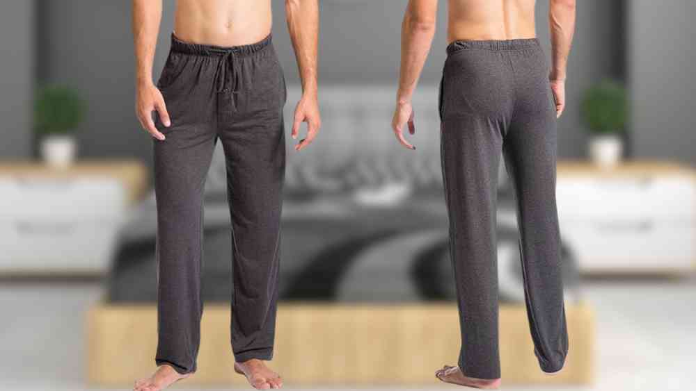 Men's Eco fabric Jersey Pajama With Pockets