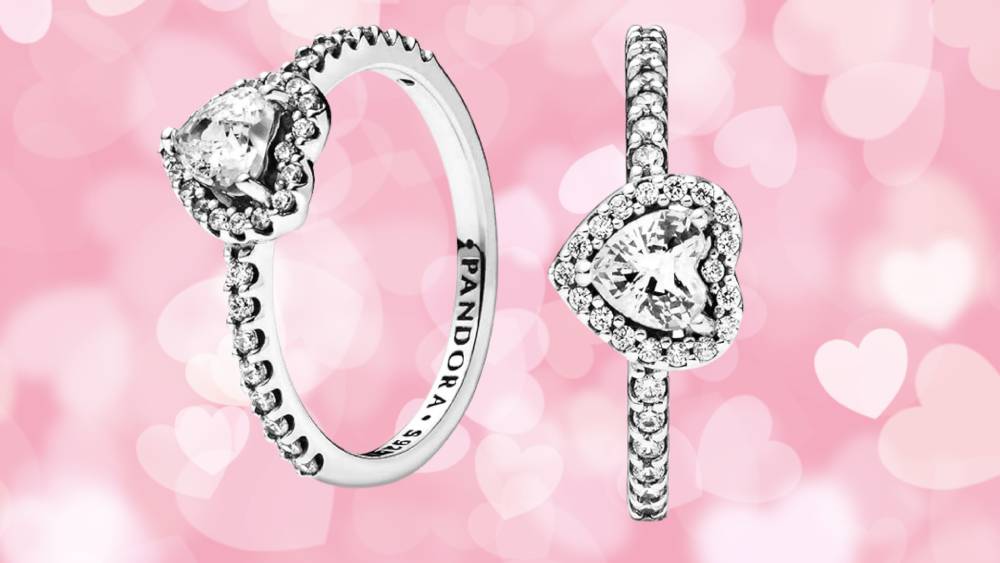 Pandora Promise Ring for Her Valentine’s Day Gifts for Teens