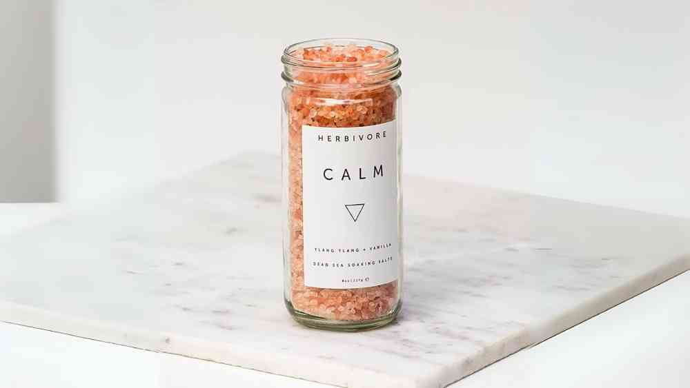 soaking salts blend of ylang ylang and vanilla