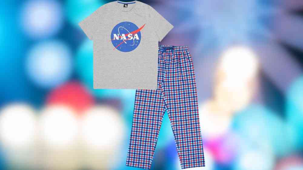 Men’s NASA Short Sleeve Pajama Set