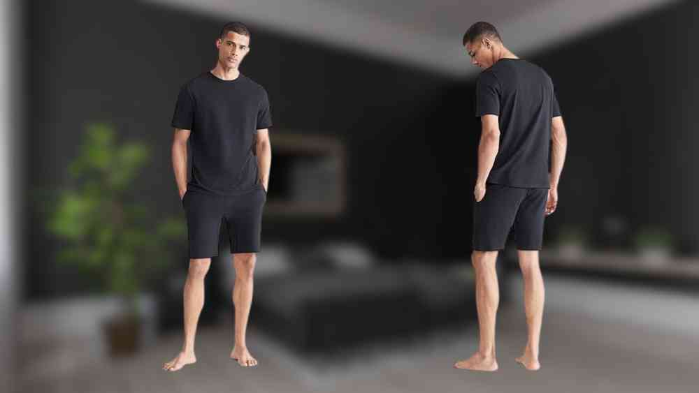 Calvin Klein Flannel Shorts Set
