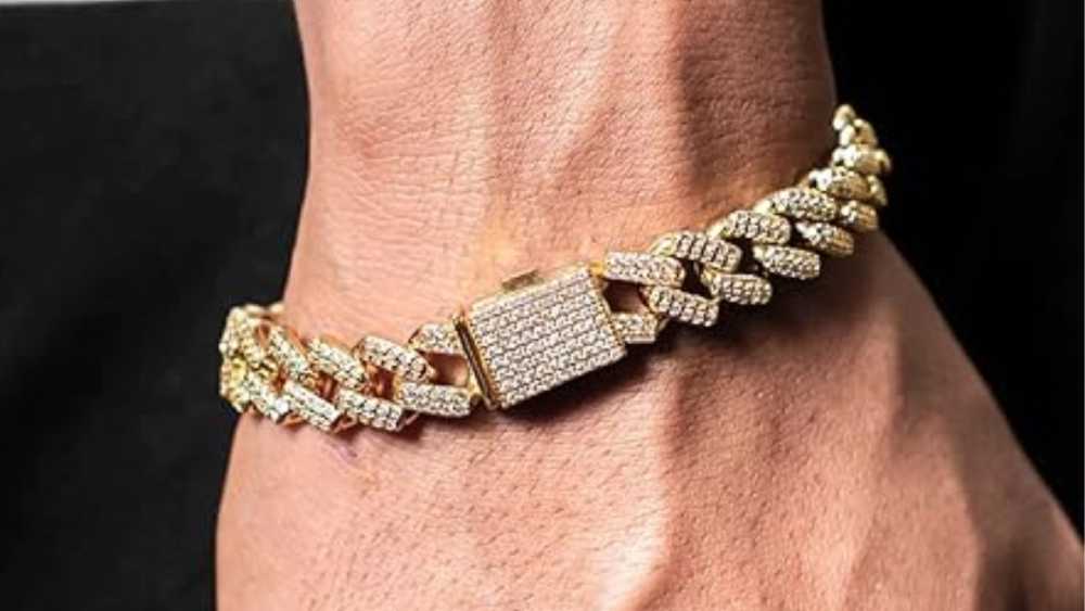 Solid 925 Sterling Silver Cuban Link Bracelet