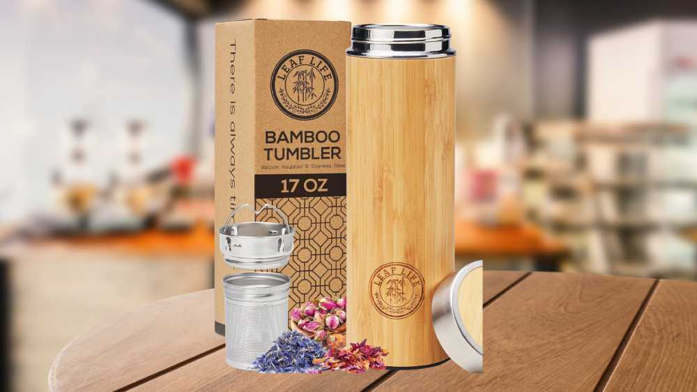 Premium Bamboo Thermos