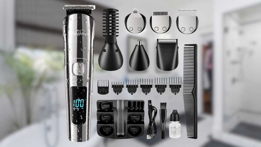 Waterproof Beard Trimmer Kit