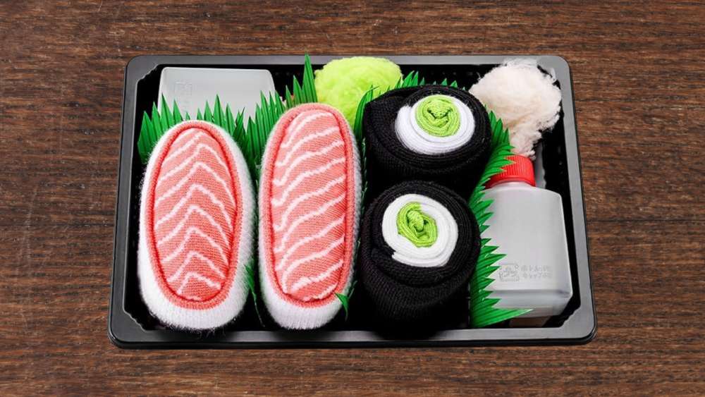 Sushi Themed Socks
