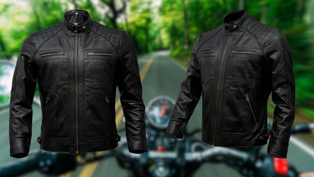 Genuine Leather Biker Jacket