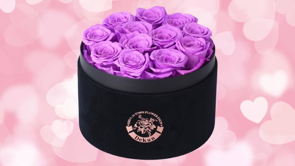 Preserved Rose in a Clear Box