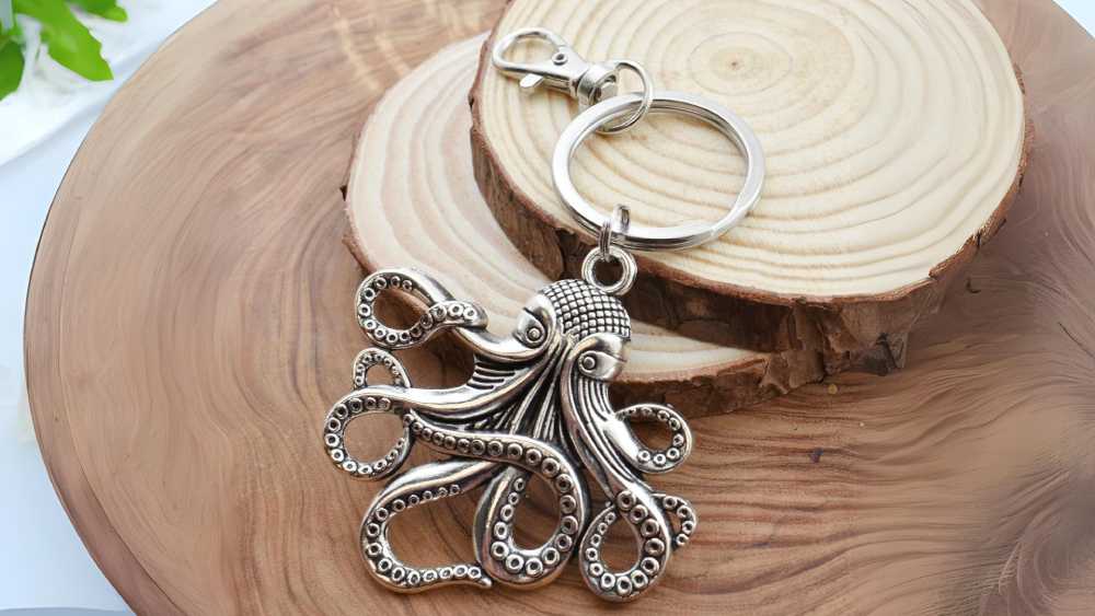 Octopus Keychain