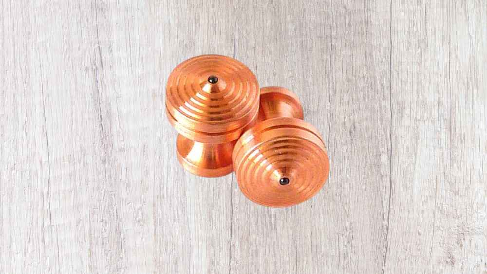 Butterfield Machine Cufflink Spinning Tops