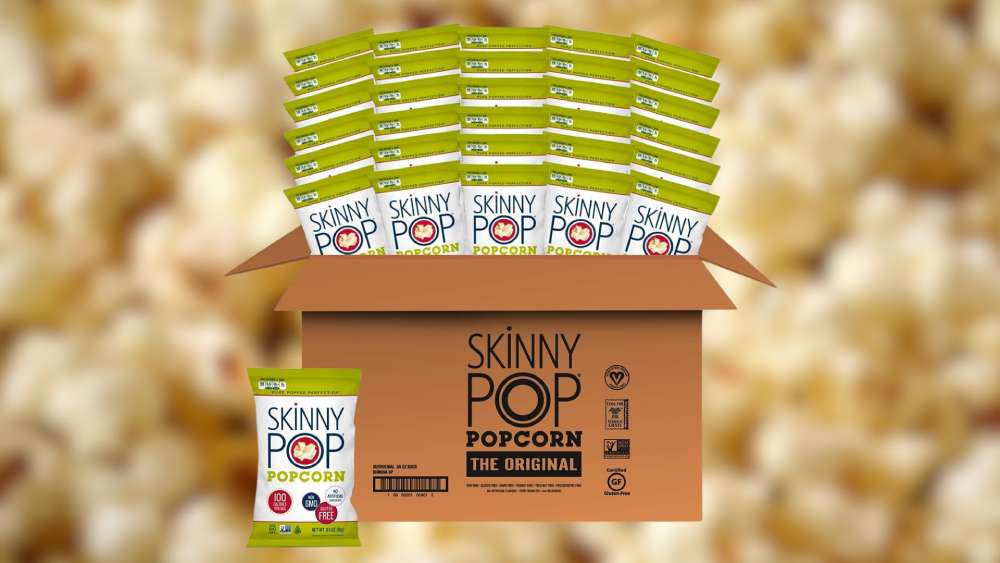 SkinnyPop Popcorn Skinny Pop Original Snack 30 Pack