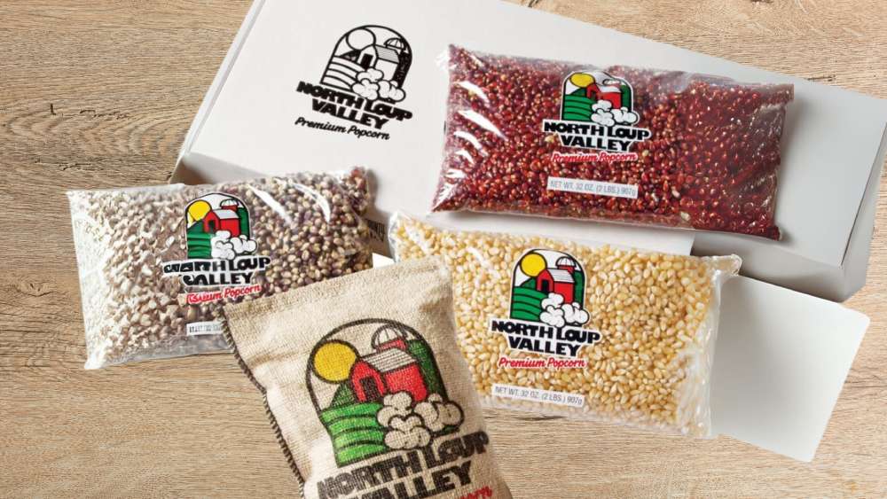 North Loup Valley Popcorn kernel Lovers Gift Box