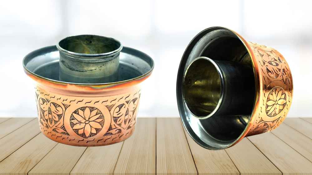 Copper Raki Glass Cooler