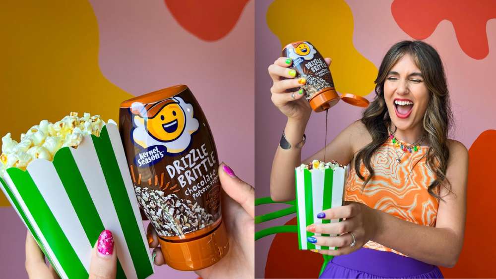 Winona Pure Sweet Caramel Popcorn Spray Delicious Seasoning