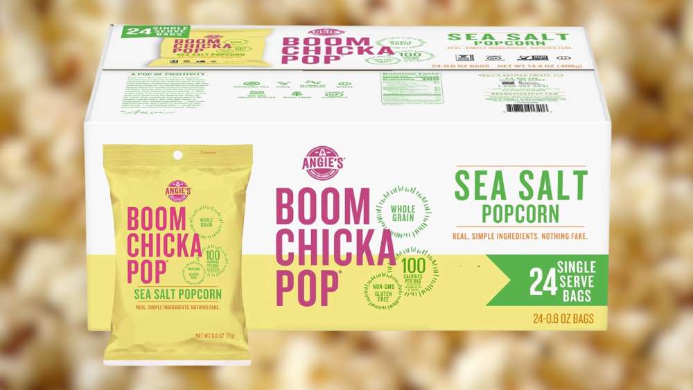 Angies BOOMCHICKAPOP Popcorn With Sea Salt 24 Pack