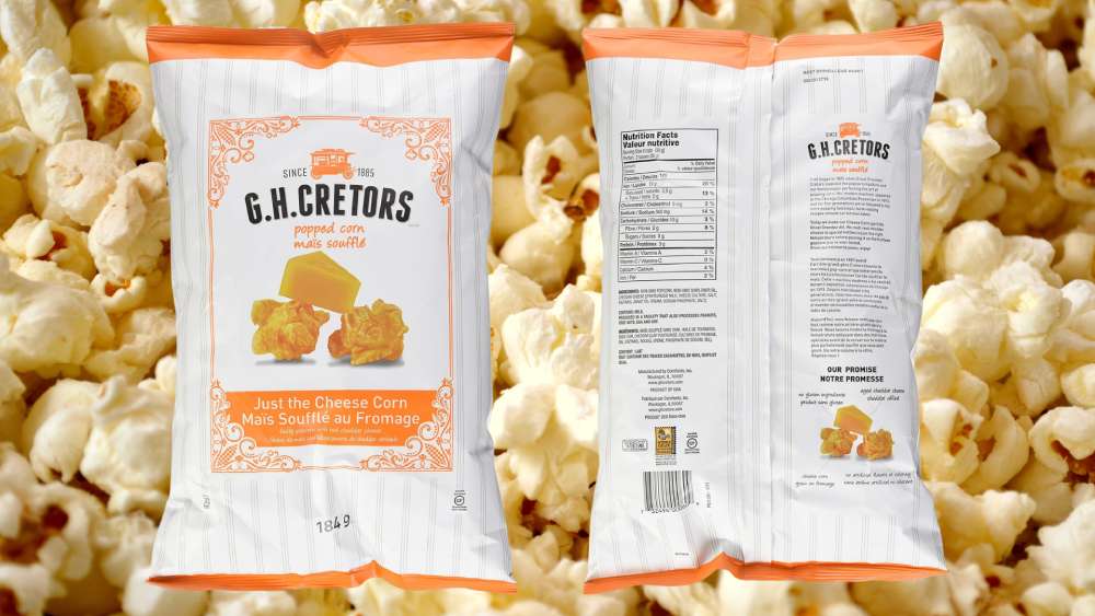 GH Cretors Popcorn Just Cheese Flavor 6.5 Ounce Bag