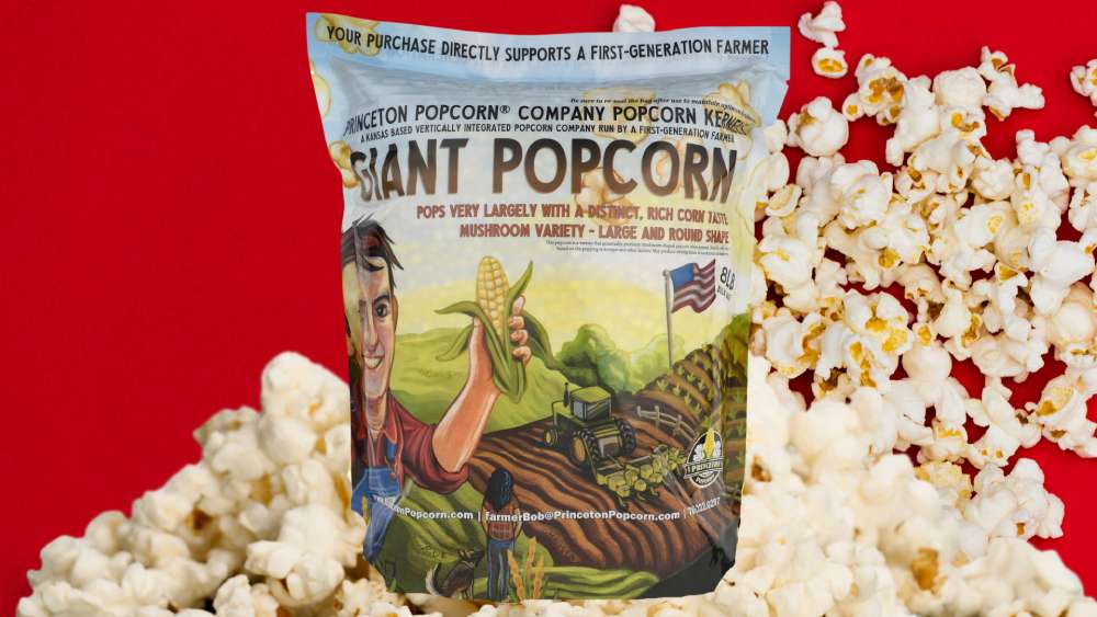 Giant Popcorn Kernels by Princeton Popcorn Farm Grown