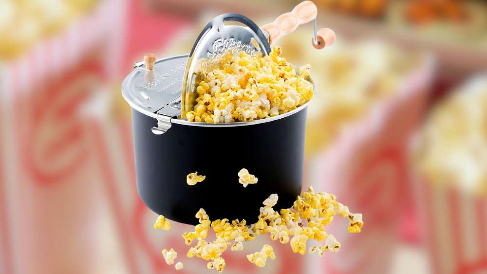 Franklins Original Whirley Pop Stovetop Popcorn Machine Popper