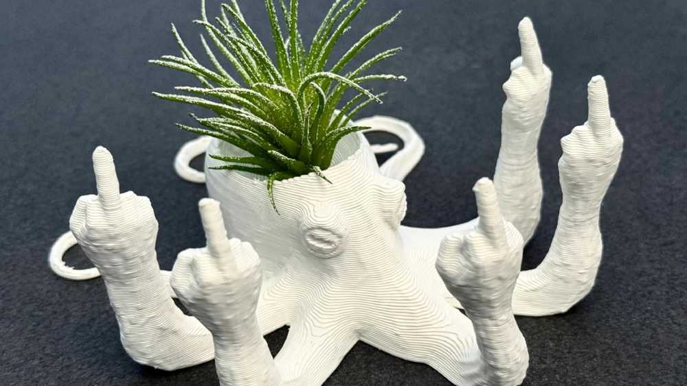 Octopus Planter