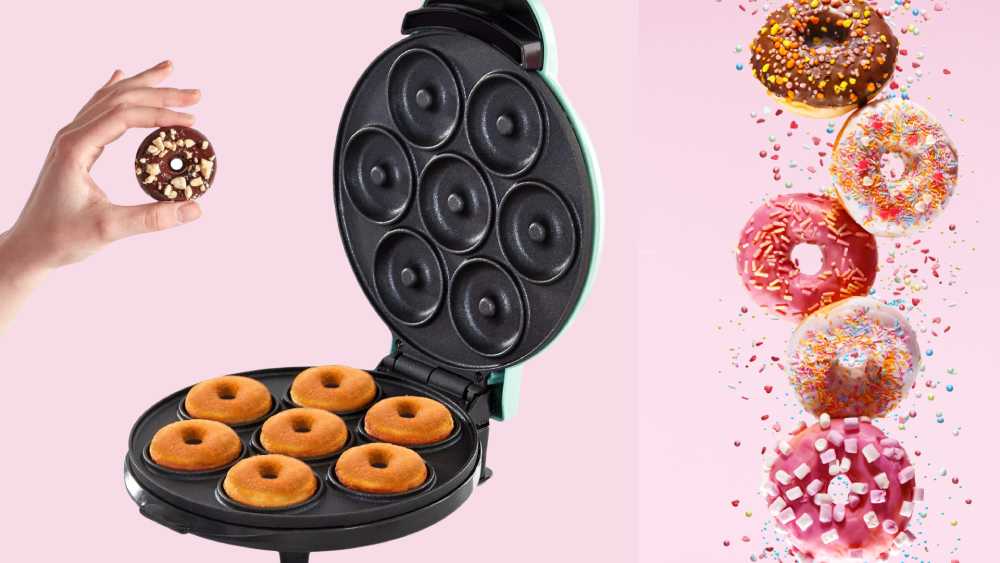Dash Mini Donut Maker Non Stick Doughnuts Machine