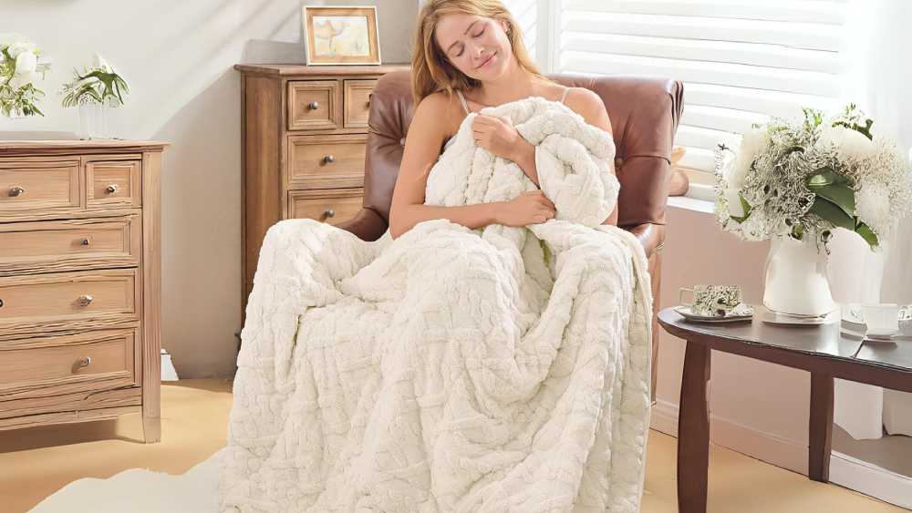 Luna Weighted Blanket Cotton Cooling Relaxing Comfort