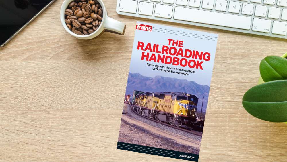 Trains The Railroading Handbook Paperback Book Fan Gifts
