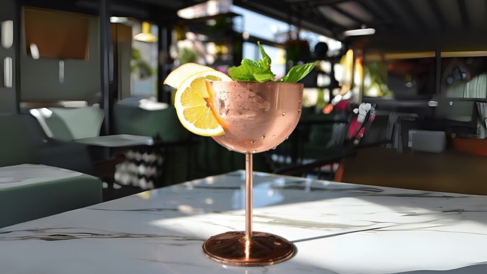 Copper Wine Tumbler made in turkeye