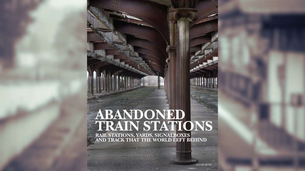 Abandoned Train Stations Hardcover Pictorial Book
