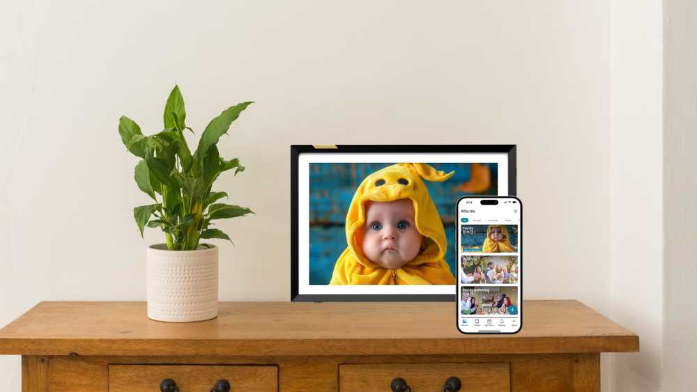 Smart Digital Picture Frame WIfi And Touch Screen