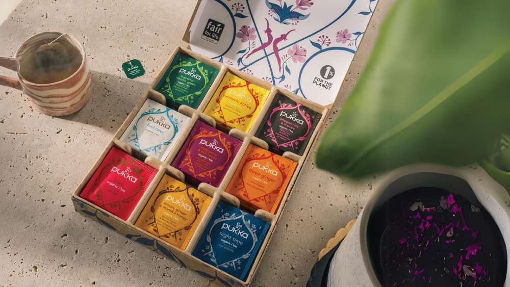 Pukka Herbal Tea Sampler Organic Birthday Gifts Grandma