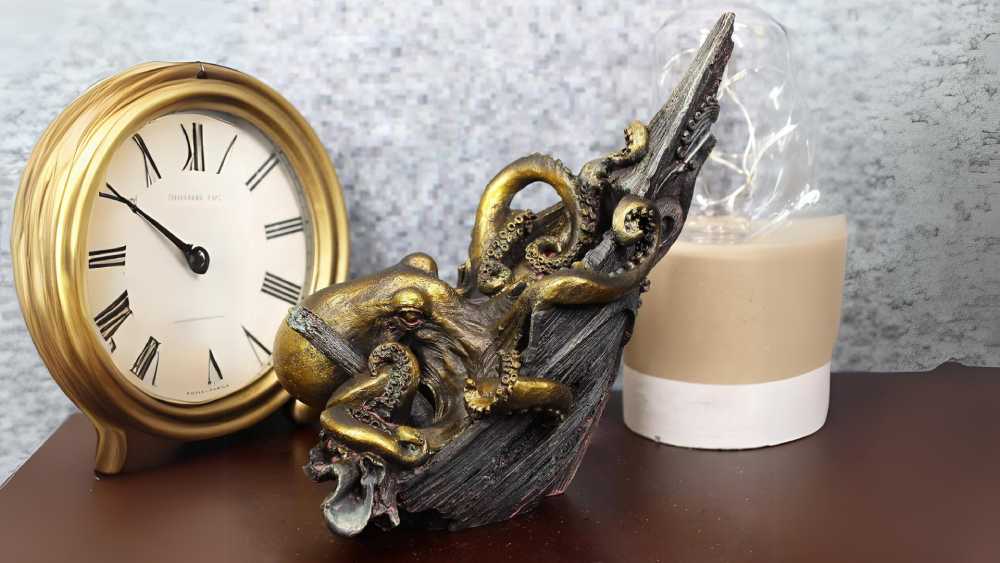 Octopus Paperweight Sculpture