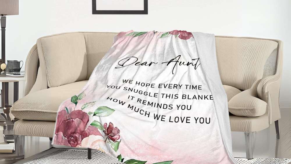 Grandma Blanket With Love Message 100th Birthday Gifts