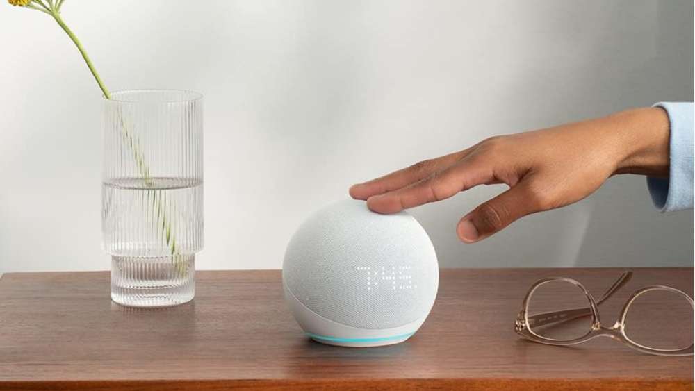 Echo Dot 5th Gen Alexa Smart Speaker Clock