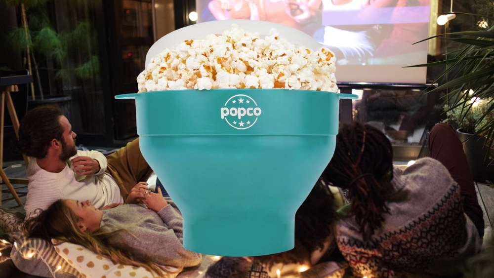 Popco Silicone Microwave Popcorn Popper Machine Gift