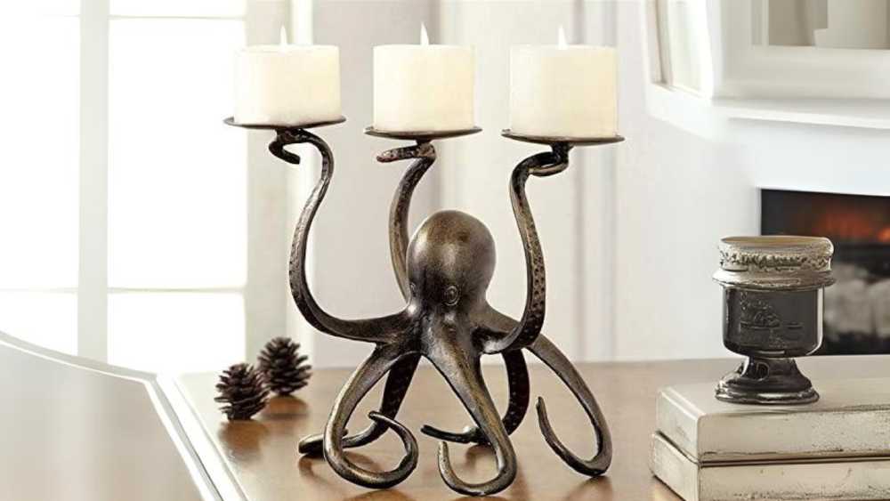 Octopus Candle Holder